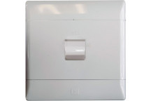 CBI WHITE 2POLE STOVE ISOLATOR 100X100