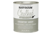 PAINT CHALKED BRUSH-ON COUNTRY GRAY 887ML 285141 R-OLEUM