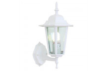 EUROLUX WHITE 6 PANEL UP FACING LANTERN