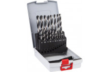 ROBERT BOSCH SET DRILL TWIST HSS POINT TEQ SILVER 1-10MM.