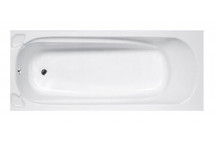 ARUBA WHITE BATH WITH HANDLES 1700X700X420MM