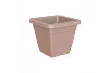 ARTEVASI VENEZIA SQUARE TAUPE PLASTIC POT 45CM