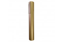 BLUTIDE BRUSHED BRASS HAND SHOWER TUBULAR.