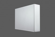 WHITE MIDMAR SINGLE DOOR CABINET MIRROR 450X600X116MM