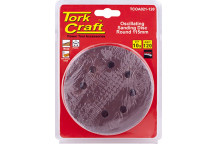 TORK CRAFT OSCILLATING SANDPAPER 115MM 10PIECE 120GRIT