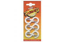 HOOK CUP A910702  WHI RND 38MM 6PP C/SHOP