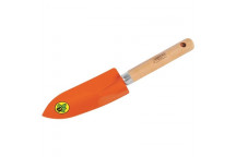 WOODEN HANDLE HAND TROWEL