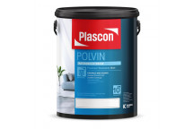 PLASCON POLVIN BLACK ACRYLIC PAINT 5L