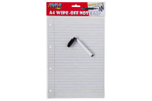 NOTE PAD MAGNETIC CRAFT INCL MARKER WITH ERASER