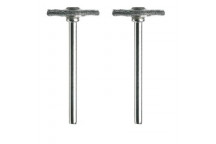CARBON STEEL BRUSH WHEEL 19MM 2 PER PACK