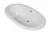 COWIE OVAL WHITE BATH 1800MM