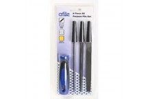 SET FILE D150F4 FLAT/ROUND/3SQUARE 4PC AFILE.