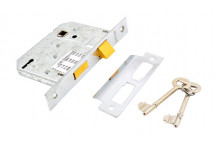 LOCK BODY 2L  311JAGCLAM CHROME PLATE    JAGUAR