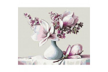 PAINT  BY NUMBERS  BS303 BOUGUET OF MAGNOLIAS