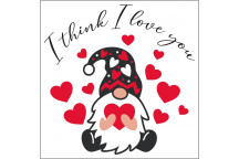 I THINK I LOVE VINYL CRAFT UV DTF STICKER