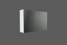 WHITE DOUBLE DOOR CABINET MIRROR 600X400X116MM