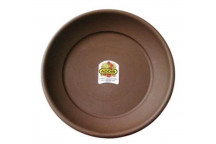 SAUCER PLANT CHOCOLATE 32CM ADDIS