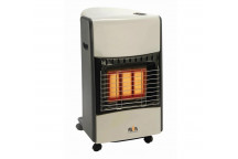 ALVA BLACK 3PANEL GAS HEATER
