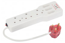 MULTIPLUG 6 WAY HIGH SURGE PROTECTION USB-A CORE