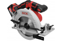 DCK 20V 185MM CORDLESS CIRCULAR SAW KIT 4.0AH BATTERY + CHARGER