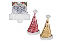 HAT XMAS  067-001062 ASS SEQUINS