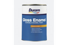 PAINT ENAMEL GLOSS BLACK  5L DURAM