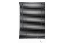 VENETIAN DARK GREY PVC BLIND 25X1200X1600MM