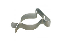 GALVANIZED TERRY CLIP 6PC 16MM