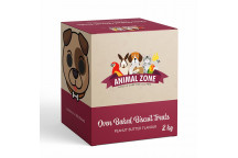 ANIMAL ZONE PEANUT BAKED DOG BISCUIT 2KG