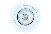 EUROLUX WHITE TILT DOWNLIGHT 80MM