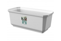 SEBOR WHITE WATER PLASTIC PLANTER 30CM