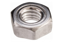 GALVANIZED HEXAGON FULL NUT 6MM 25PIECE