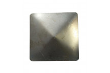 SQUARE POLE CAP 100MM