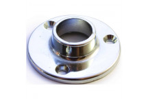 SAFETOP BRACKET FLANGE CHROME PLATED 25MM