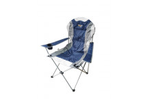 ROAN BLUE PADDED HIGH BACK CHAIR 130KG
