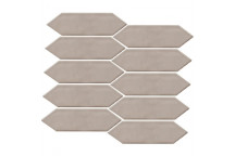 GLOBAL STONE MOSAIC PORCELAIN SPEARHEADLATTE 300X200MM