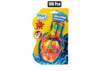 WATER BALLOON WITH NOZZLE 100PIECE