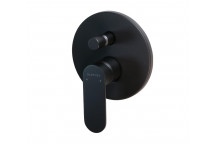 BLUTIDE SATIN BLACK CONCEALED WITH DIVERTER TRIM SET MIXER