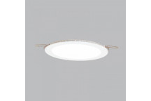 BRIGHTSTAR DOWN LIGHT FLUSH WHITE ALUMINIUM CARB 190MM