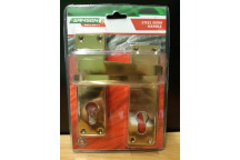 BOLTFIX VICTORIAN STRAIGHT CYLINDER LOCKSET BRASS PLATTED SAMSON.
