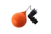 VALVE  FLOAT COMPLETE 407-VLOTTER EDUAN LOW PRESSURE PVC 25MM