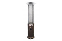 ALVA CIRCULAR GLASS TUBE PATIO GAS HEATER 1.83M