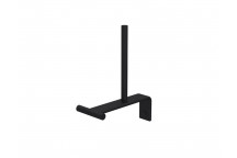 DEMI BLACK TOILET PAPER SPARE HOLDER
