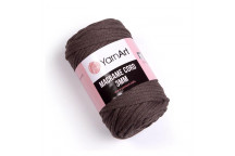 YARNART MACRAME CORD DARK BROWN 3MM