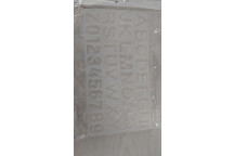 STANDARD ALPHABET CRAFT RESIN MOULD