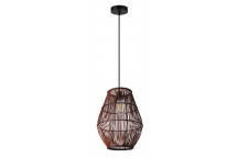 K LIGHT COFFEE E27 RATTEN AND BAMBOO PENDANT LIGHT