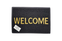 MAT EXT / EXT COV / INT LOOP 4060 WELCOME BLACK 400 X 600MM MASTERMAT