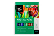 WATERCOLOUR CRAFT PAINT 18X12ML SET