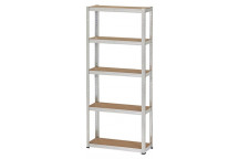 STEEL FIVE SHELVES 75KG