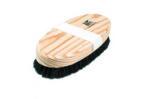 ACADEMY FLOOR POLISHING BRUSH, UNVARNISHED BACK WITH ELASTIC STRAP